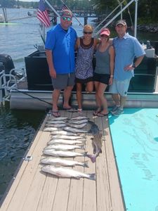 4 people fishing in Lexington