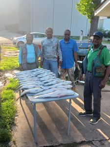 Four people fishing in Lexington