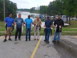 7 striped bass fish caught in SC