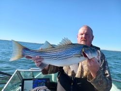 Striped bass caught during fishing trip in SC
