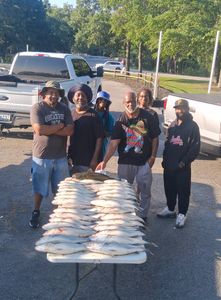 6 people fishing in Lexington