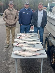 A trio of anglers landed a 35-inch fish in SC