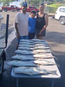 5 fishing rods with 3 people in SC