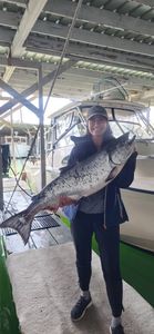 Angler fishing in California