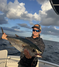 A lone angler fishing in Hobe Sound