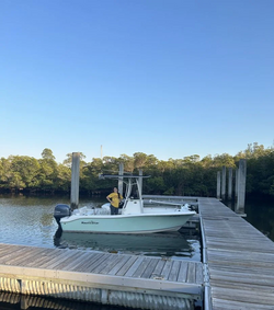 Angler enjoying fishing in FL