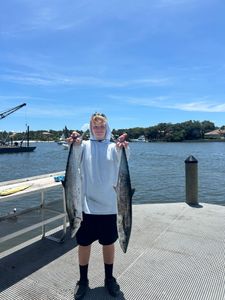 Two big fish caught while fishing in FL