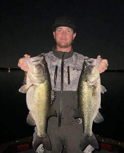 A largemouth bass being caught in Lake Wales