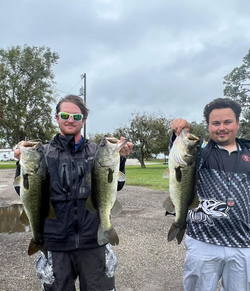 3 Largemouth Bass caught while fishing in FL