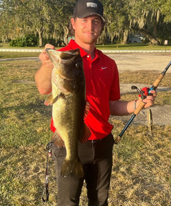 Largemouth Bass caught while fishing at Lake Wales