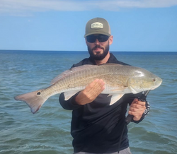 Man fishing in TX