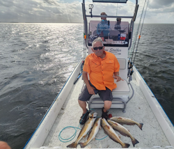 Two 13-inch fish caught while fishing in TX