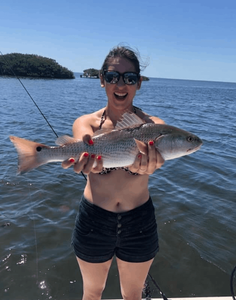 Redfish caught while fishing in Florida