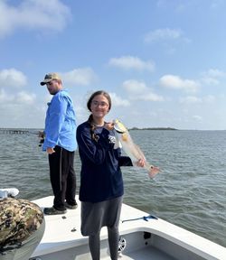 Redfish caught during fishing trip in Corpus Christi TX