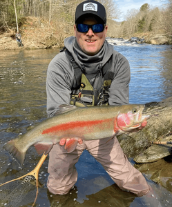 Angler with a 23-inch fish in CT