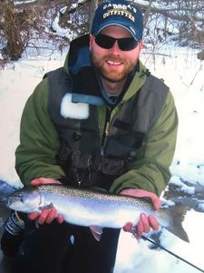 Rainbow trout caught in CT