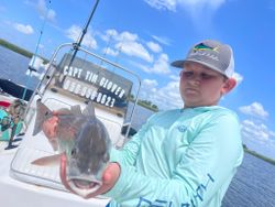 One person enjoying a fishing cruise in Tallahassee