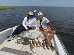 Friends Bonded through fishing - Shell Beach, LA.