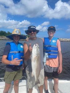 Redfish Catch Of The Day In Louisiana