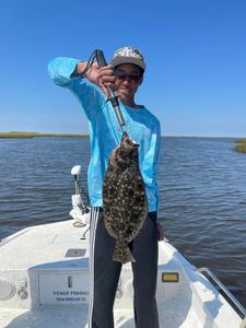 Louisiana Flounder Beauty Captured.