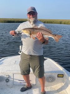 Redfish caught in St Bernard
