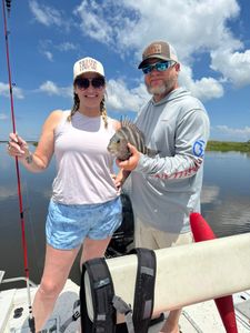 Fishing for sheepshead in LA