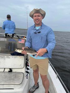 Spotted Weakfish caught in St Bernard