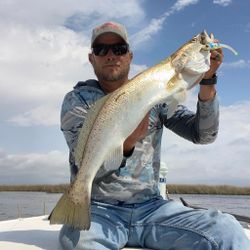 Lone angler fishing in Florida