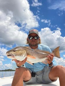 Redfish caught while fishing in St Marks