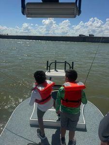A single person fishing in Arroyo City