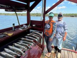 Spotted Weakfish caught on fishing trip in TX