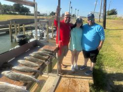 2 spotted weakfish caught while fishing in TX