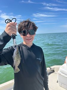 Angler with a fishing pole in FL