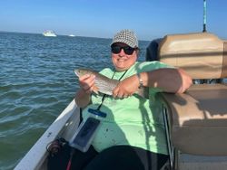 1 person enjoying a cruises and fishing adventure in Crystal River