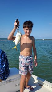 A blue runner fish caught in FL