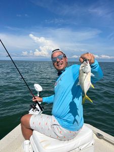 Crevalle Jack fish caught while fishing in FL
