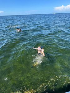 Angler fishing in Crystal River