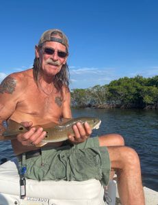 A redfish caught in Crystal River
