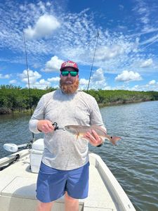 Redfish caught during a fishing cruise in Crystal River