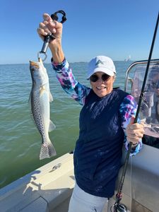 Spotted Weakfish caught while cruising and fishing in FL
