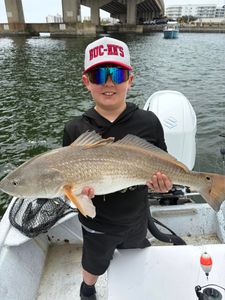 Redfish caught while fishing in Orange Beach AL