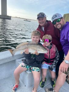 Redfish catch in Orange Beach, Alabama