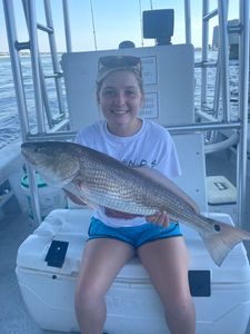 Redfish caught while fishing in Orange Beach
