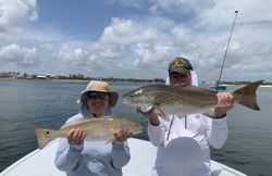 Two redfish caught in Alabama