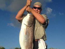 One angler fishing at New Smyrna Beach