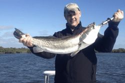 A lone angler enjoying a fishing trip in Florida
