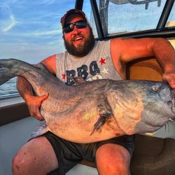 Catch of the day - channel catfish from Charles City