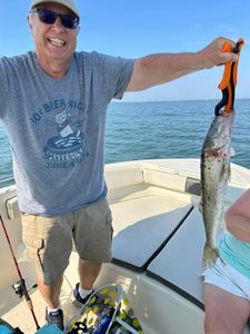 Angler enjoying a fishing trip in Vermilion