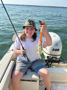 A person fishing in Vermilion