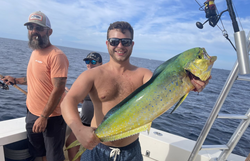 3 anglers with a big fish caught in Lewes